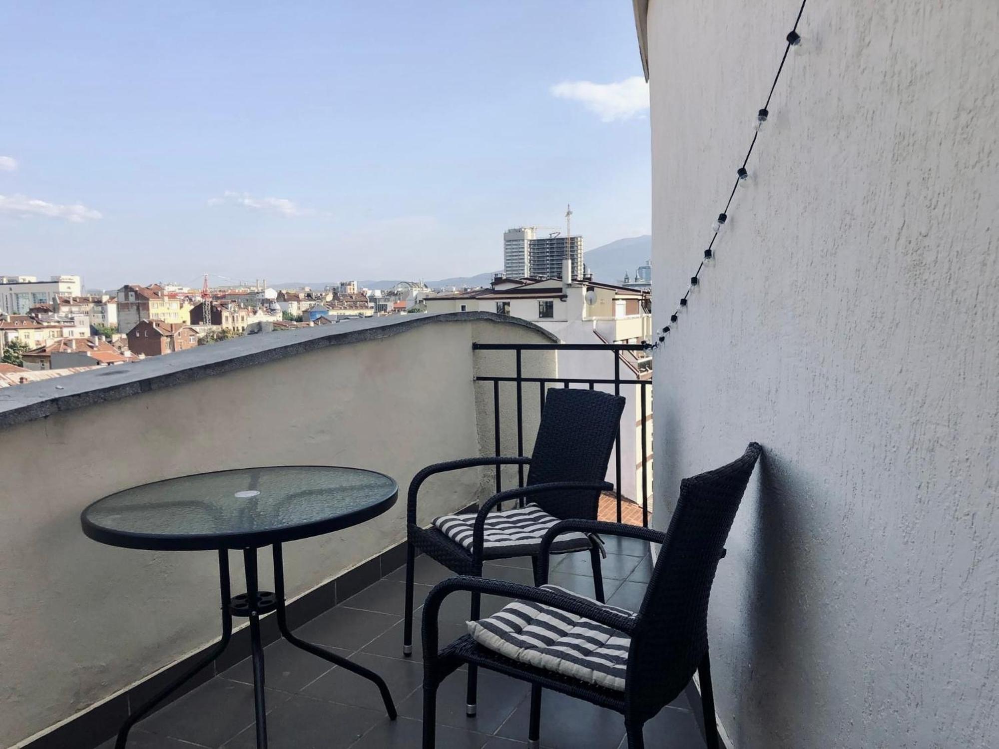 Cosy Rooftop In Center 소피아 외부 사진