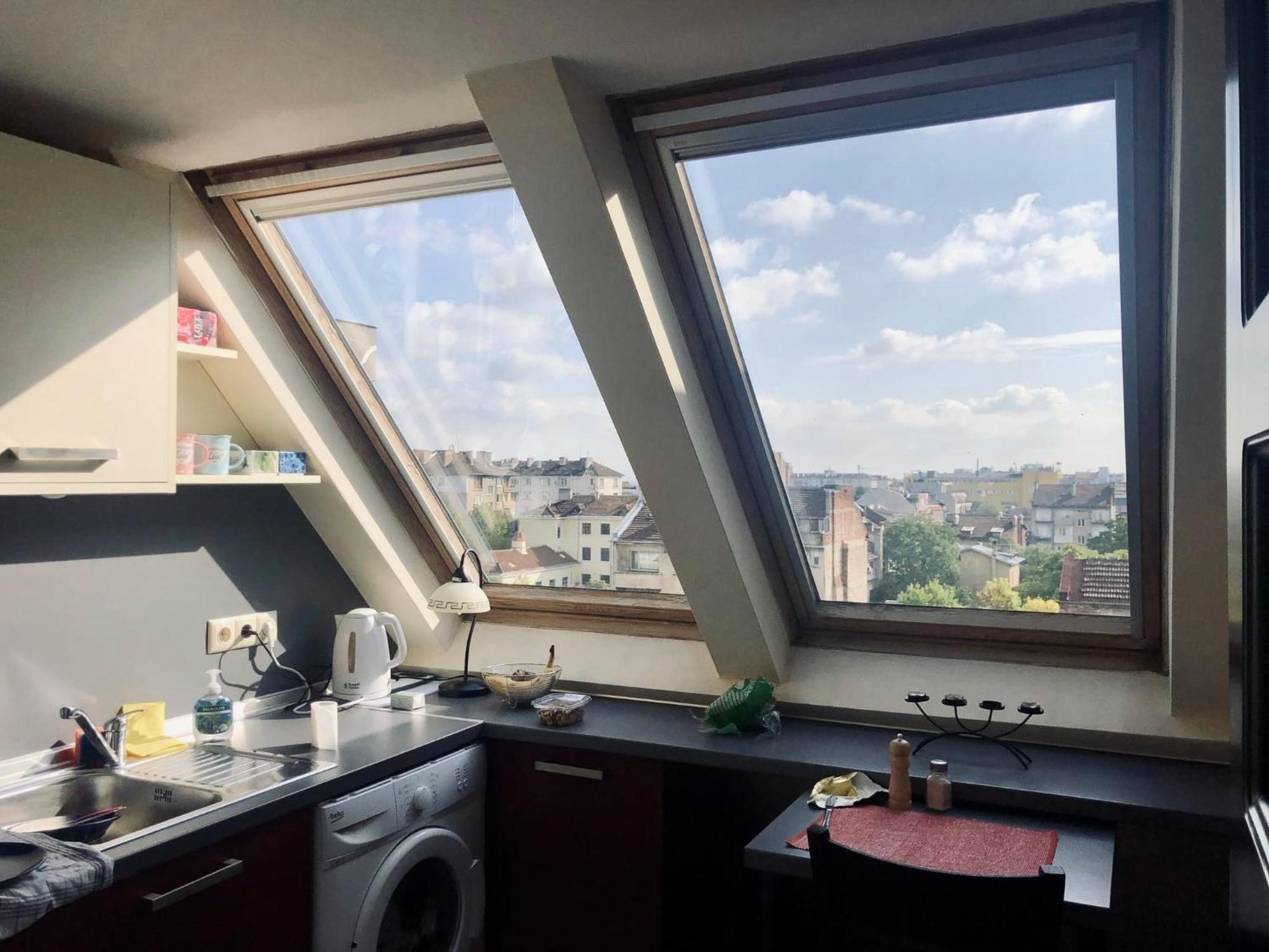 Cosy Rooftop In Center 소피아 외부 사진