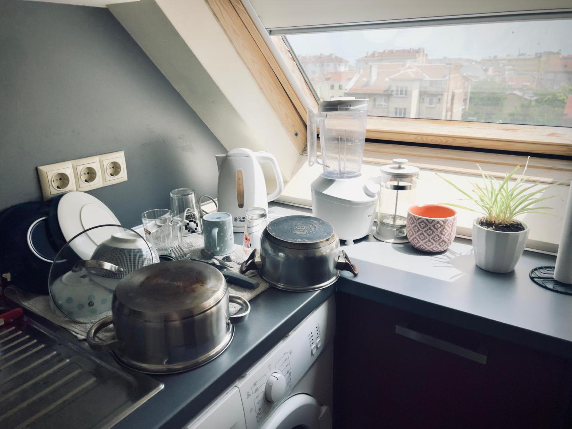 Cosy Rooftop In Center 소피아 외부 사진